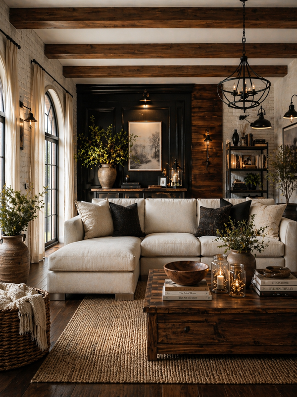 Farmhouse Couch Sectional: Shop the Best L-Shaped &amp; Modular Options Now Farmhouse Furniture - the farmhouse
