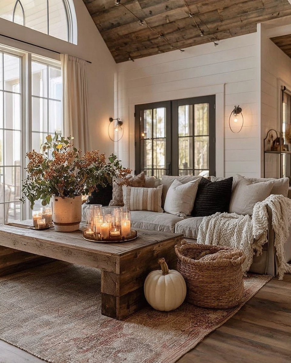 Modern Farmhouse Living Room: How to Design and Furnish the Perfect Space