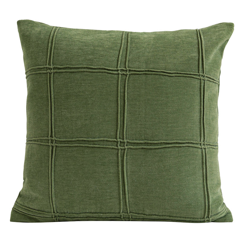 Chloeros | Green Textured Mediterranean Sofa Throw Pillows