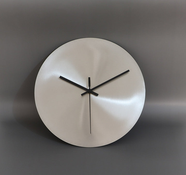 Azzurro | White Mediterranean Steel Luxury Wall Clock - Mediterranean Tuscan Contemporary Home Decor Furniture
