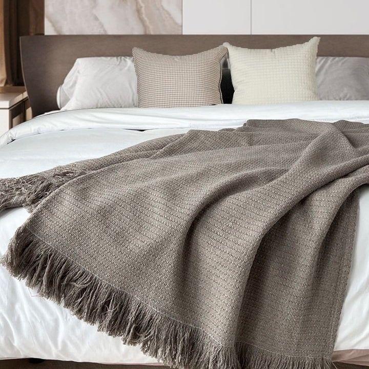 Buy farmhouse furniture Russet Meadow | Modern Farmhouse Cottage Throw Blanket - Modern Cottage Farmhouse Furniture