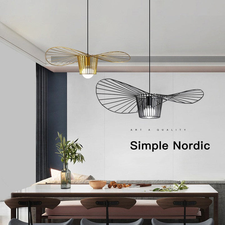 Boho Aesthetic Large Modern Luxurious Pendant Chandelier Light Fixture White / Black | Biophilic Design Airbnb Decor Furniture 