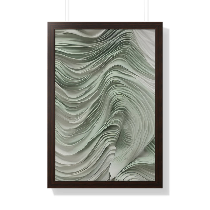 Boho Aesthetic Celestial Drift Crafted Framed Vertical Poster by Artisan & Blooms | Biophilic Design Airbnb Decor Furniture 