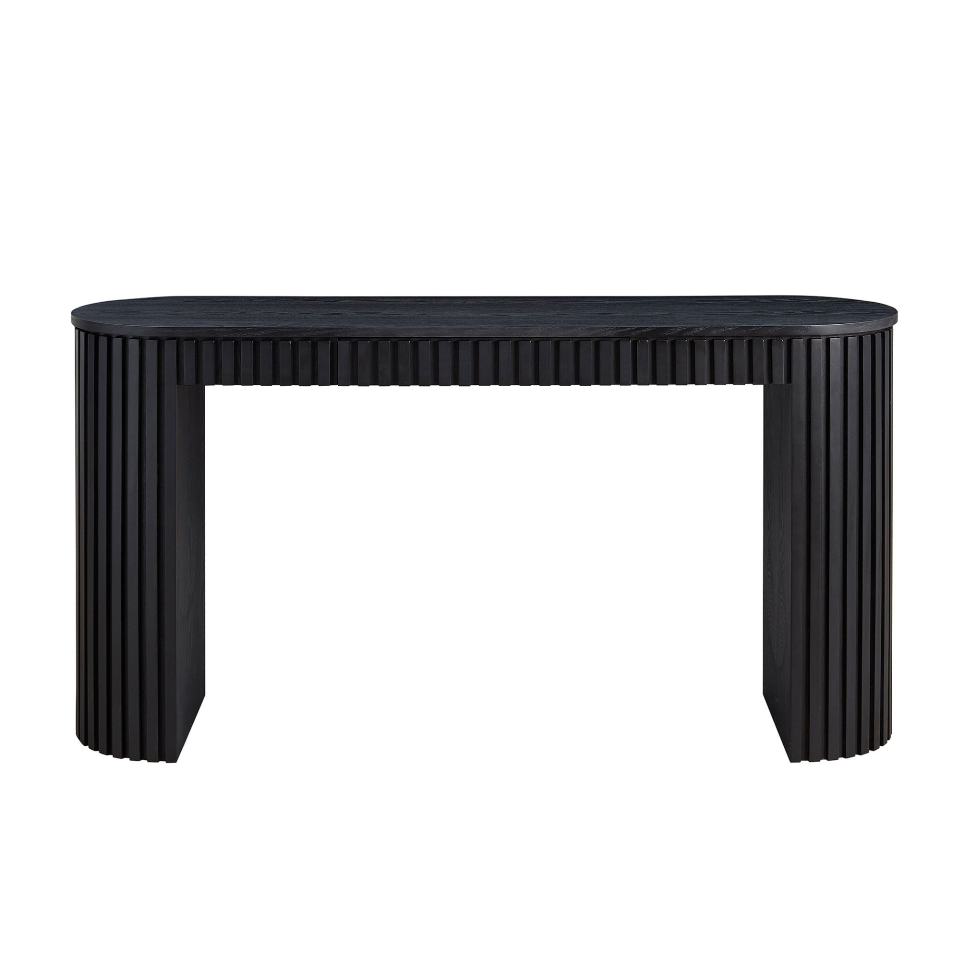 The Luna Mare Black Textured Spanish Mediterranean Modern Foyer Console Table - Mediterranean Tuscan Contemporary Home Decor Furniture