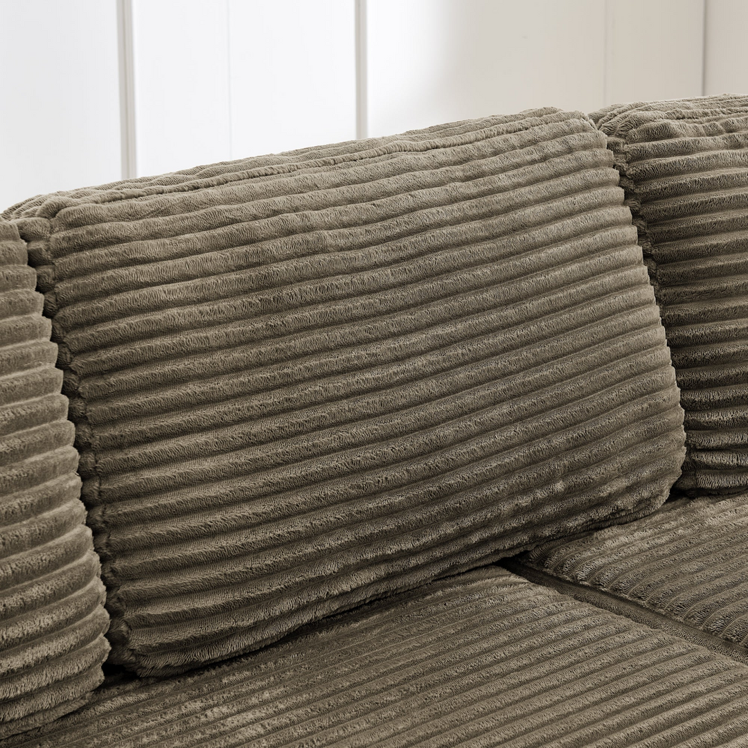 Buy farmhouse furniture Lily | Modern Brown Modular Cottage Farmhouse Sofa Bed, Airbnb Sofa - Modern Cottage Farmhouse Furniture