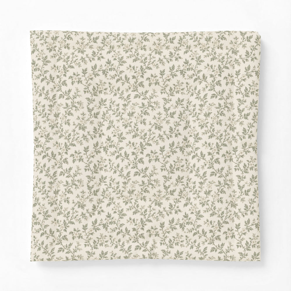 Buy farmhouse furniture Sage & Cream Cotton Comforter (Non Textured) – By. Artisan Blooms - Modern Cottage Farmhouse Furniture
