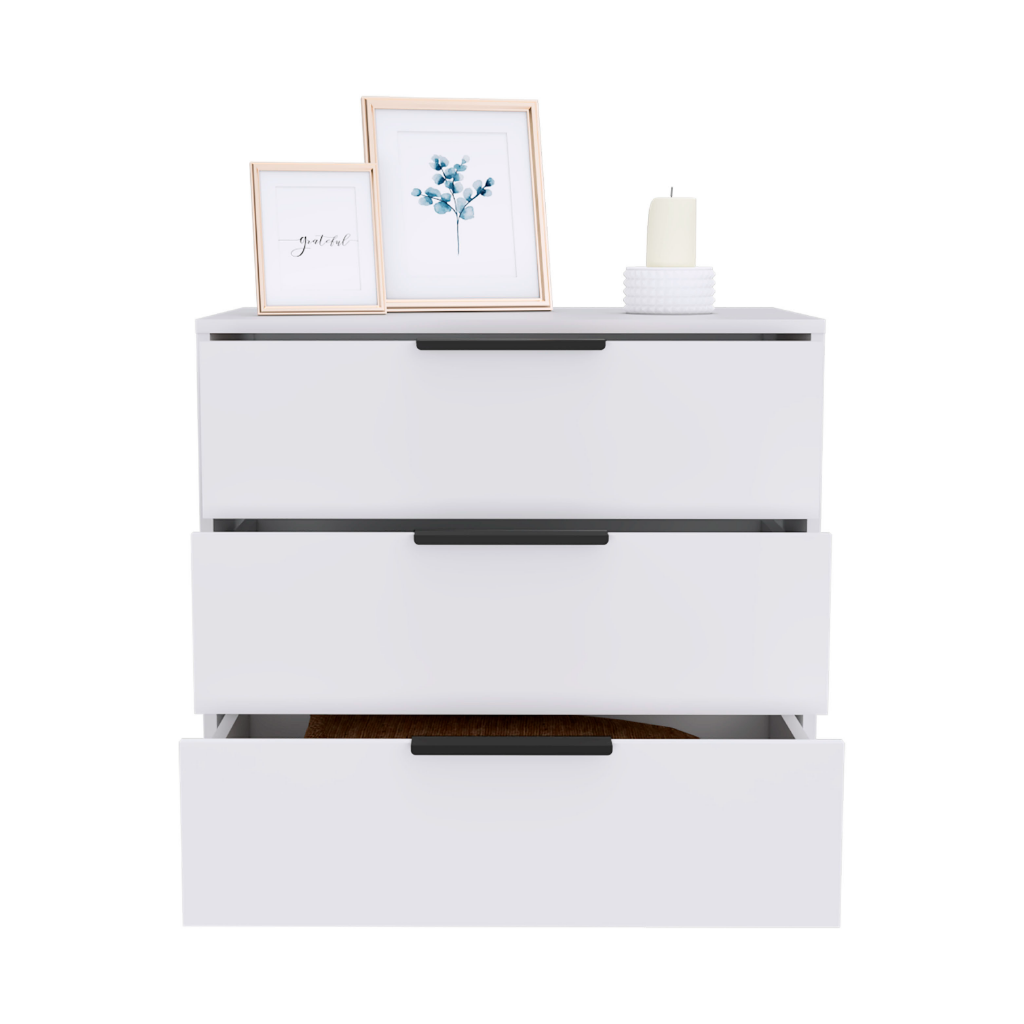 Boho Aesthetic Egeo 3 Drawers Dresser, Superior Top | Biophilic Design Airbnb Decor Furniture 