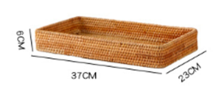 Villaggio Solito Posto | Mediterranean Autumn Vine Handmade Woven Storage Basket - Mediterranean Italian Contemporary Home Decor Furniture