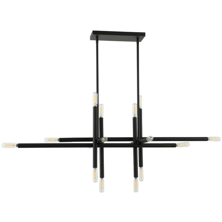 Boho Aesthetic Black Pendant Mid Century Modern Luxury Light Fixtures | Biophilic Design Airbnb Decor Furniture 
