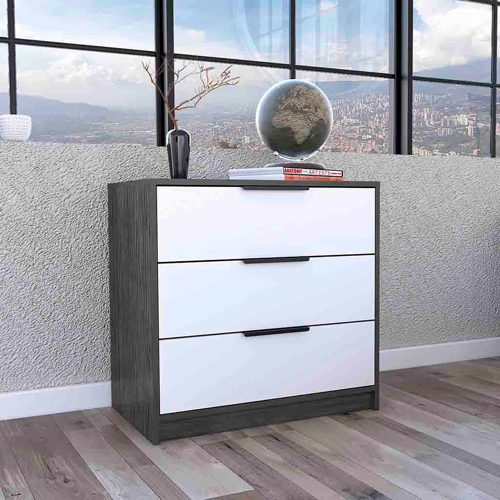 Boho Aesthetic Egeo 3 Drawers Dresser, Superior Top | Biophilic Design Airbnb Decor Furniture 
