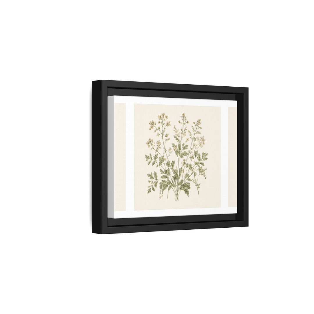 Sage &amp; Cream Framed Canvas Wall Art