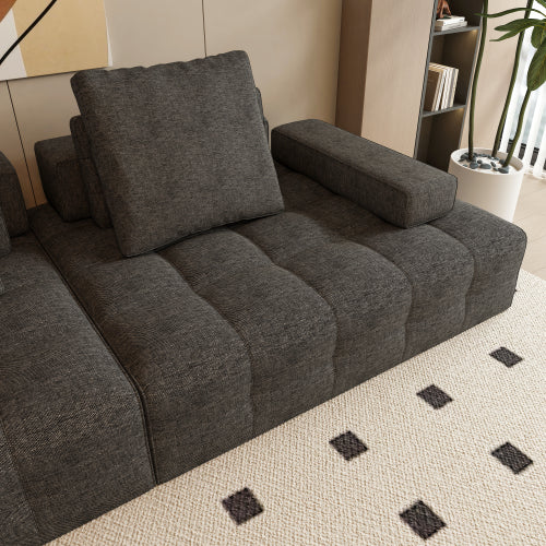 Buy farmhouse furniture Modern Luxury Grey Modular Sofa - Modern Cottage Farmhouse Furniture