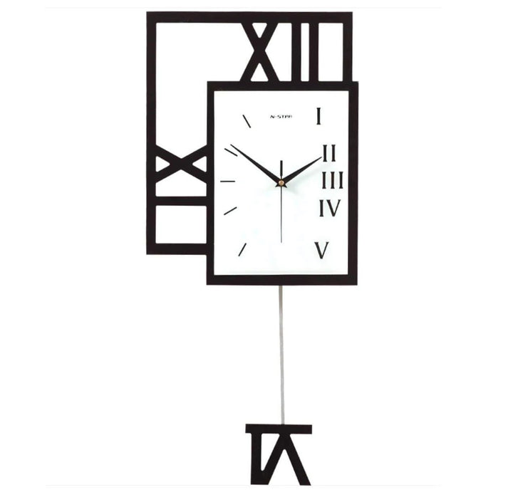 Toscana | Italian Modern Swinging Wall Clock - Mediterranean Italian Contemporary Home Decor Furniture