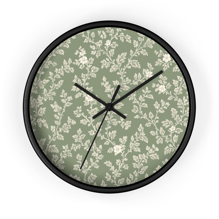 Buy farmhouse furniture Sage &amp; Cream Wall Clock — By. Artisan Blooms - Modern Cottage Farmhouse Furniture