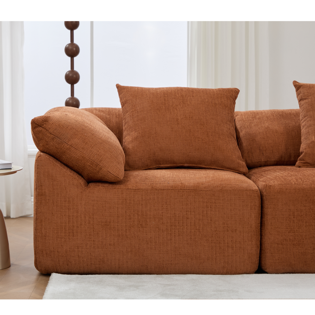 Buy farmhouse furniture The Harvest House | Modern Farmhouse Crimson L Shaped Modular Sectional Sofa - Modern Cottage Farmhouse Furniture