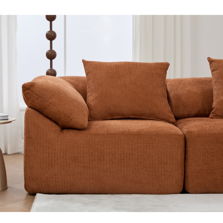 Buy farmhouse furniture The Harvest House | Modern Farmhouse Crimson L Shaped Modular Sectional Sofa - Modern Cottage Farmhouse Furniture