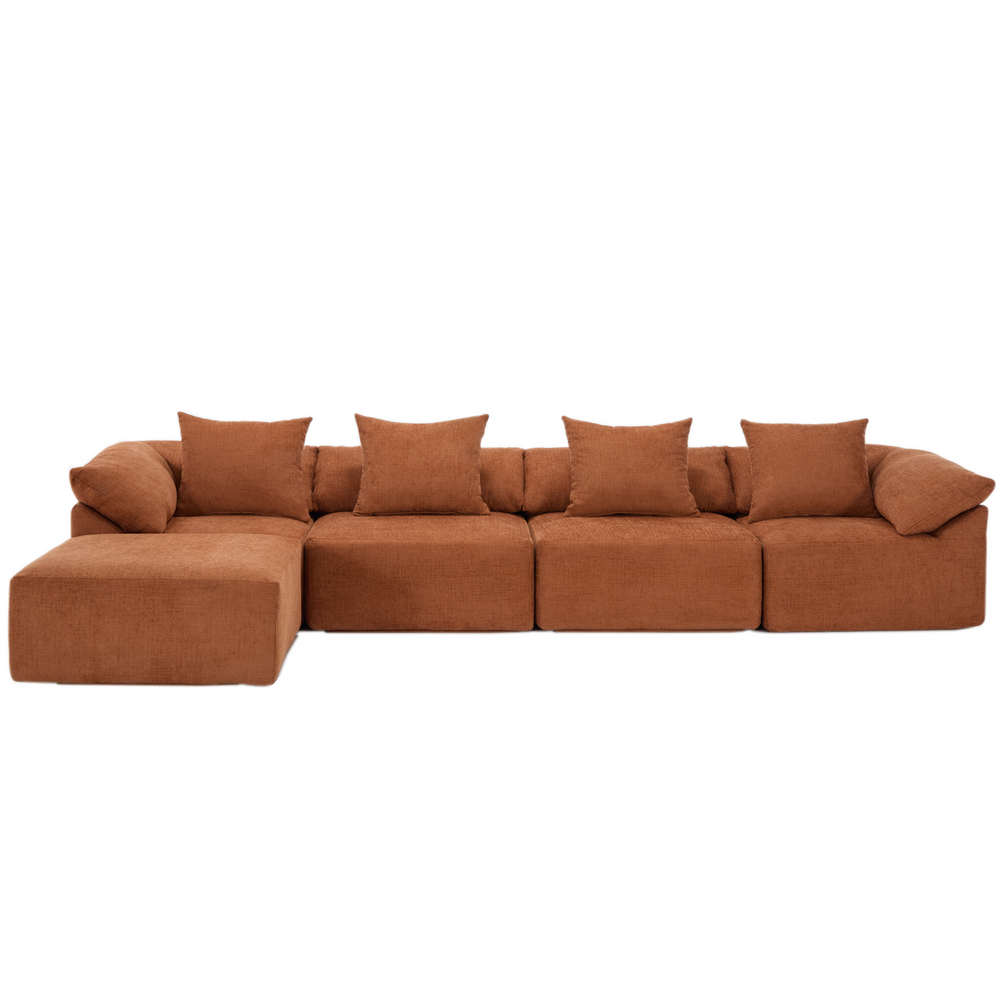 Buy farmhouse furniture The Harvest House | Modern Farmhouse Crimson L Shaped Modular Sectional Sofa - Modern Cottage Farmhouse Furniture