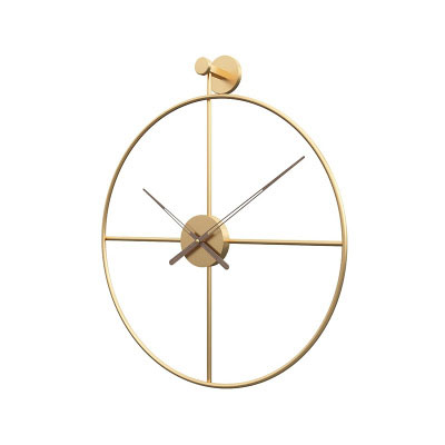 Palma Bella Luxury Modern Italian Mediterranean Iron Wall Clock - Mediterranean Italian Contemporary Home Decor Furniture