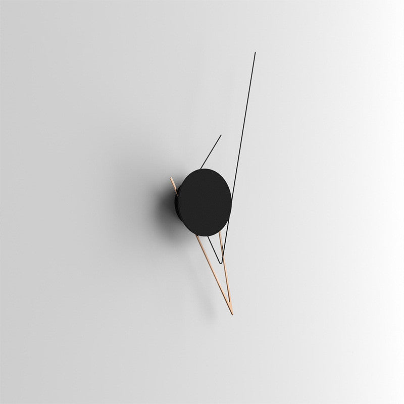 Marbella | Modern Italian Minimalist Metal Clock Wall - Mediterranean Tuscan Contemporary Home Decor Furniture