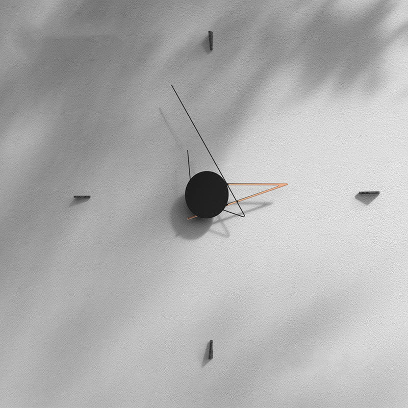 Marbella | Modern Italian Minimalist Metal Clock Wall - Mediterranean Tuscan Contemporary Home Decor Furniture