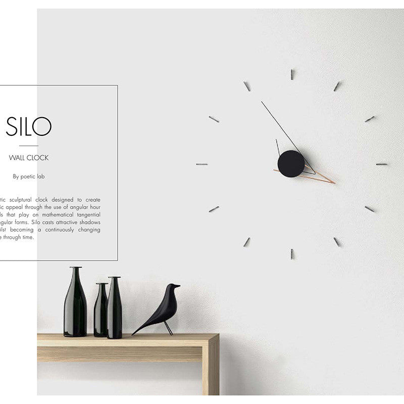 Marbella | Modern Italian Minimalist Metal Clock Wall - Mediterranean Tuscan Contemporary Home Decor Furniture