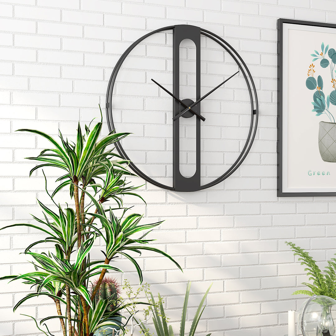 Villa Aurelia Large Modern Mediterranean Luxury Clock - Mediterranean Italian Contemporary Home Decor Furniture