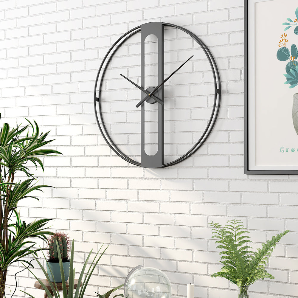 Villa Aurelia Large Modern Mediterranean Luxury Clock - Mediterranean Italian Contemporary Home Decor Furniture