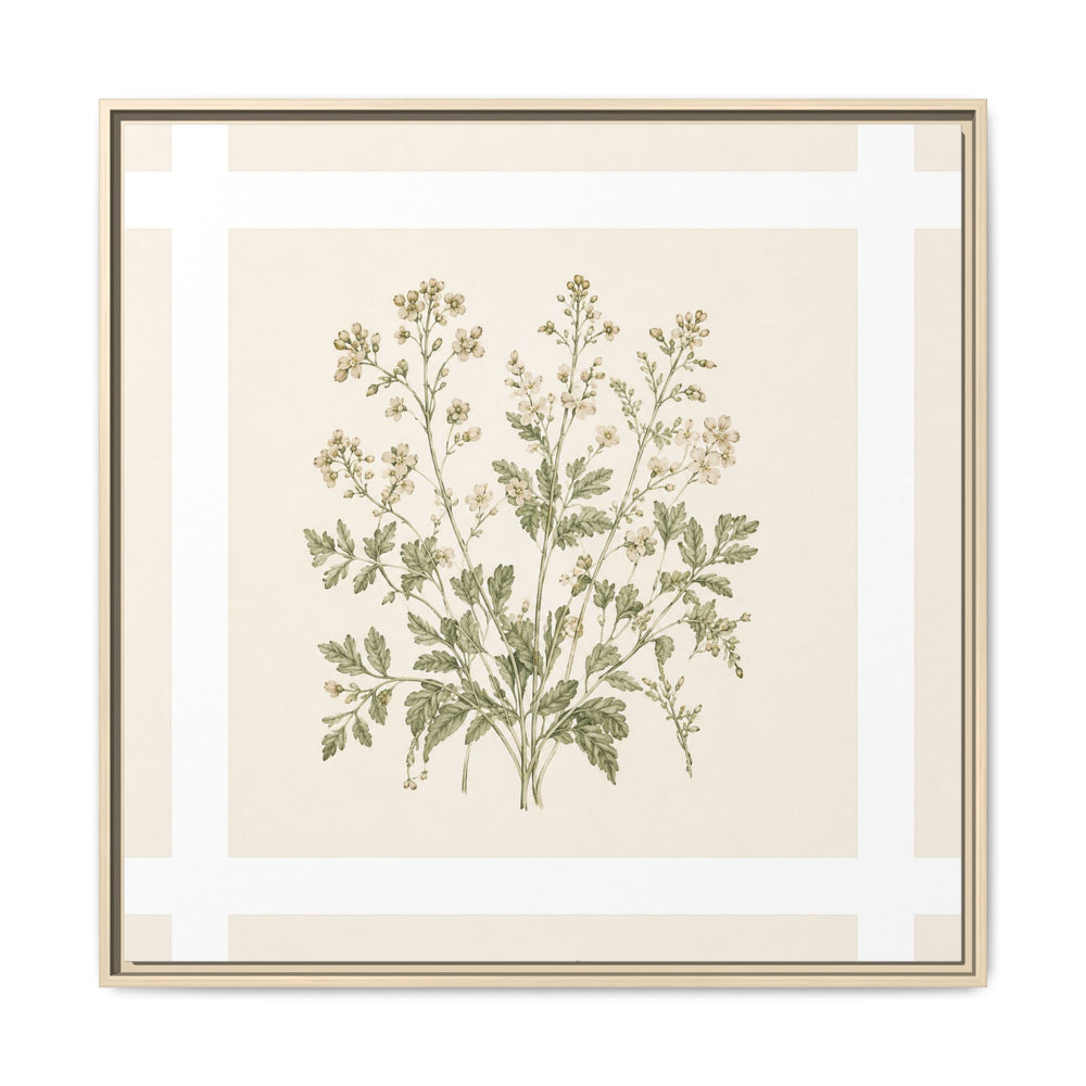 Buy farmhouse furniture Sage & Cream Framed Canvas Wall Art - Modern Cottage Farmhouse Furniture