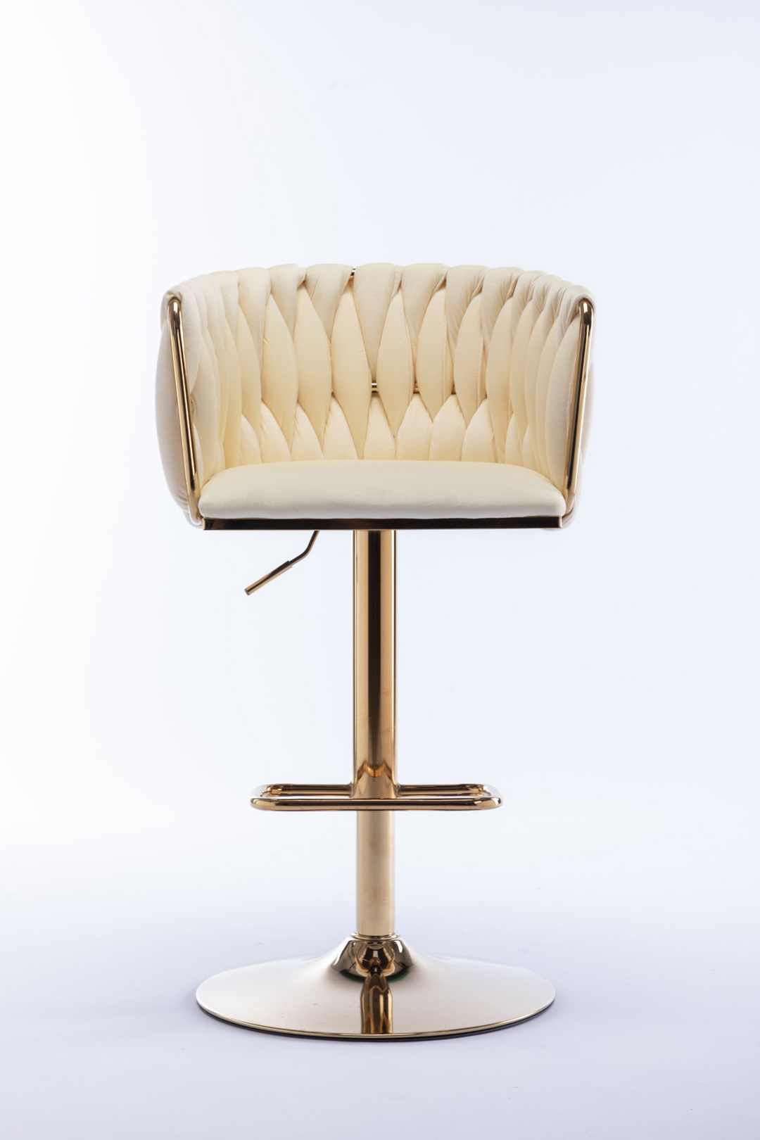 Buy farmhouse furniture Siena Oro Mediterranean Leather Bar Stools – Set of 2 - Modern Cottage Farmhouse Furniture