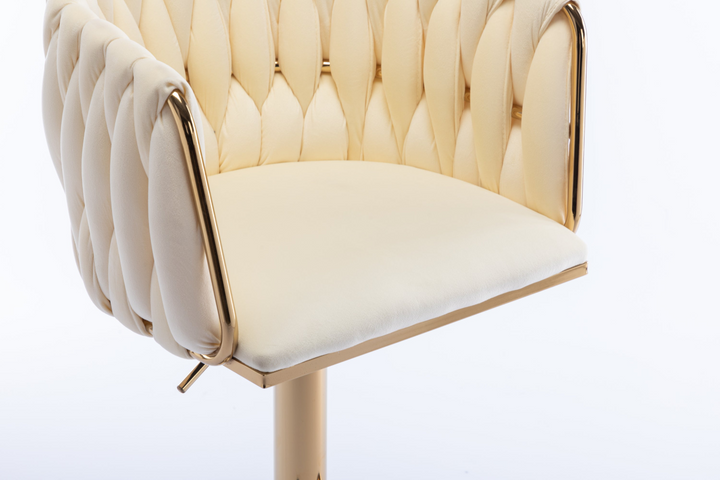 Buy farmhouse furniture Siena Oro Mediterranean Leather Bar Stools – Set of 2 - Modern Cottage Farmhouse Furniture