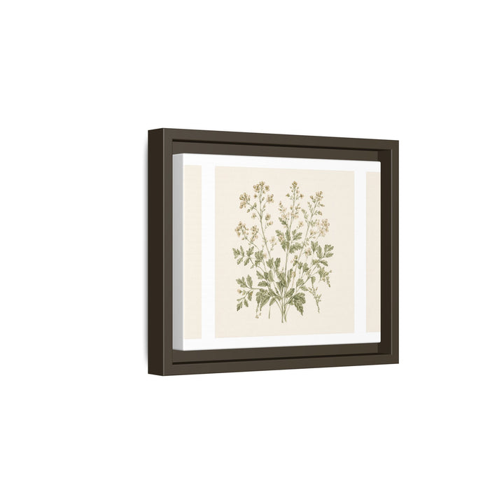 Sage &amp; Cream Framed Canvas Wall Art