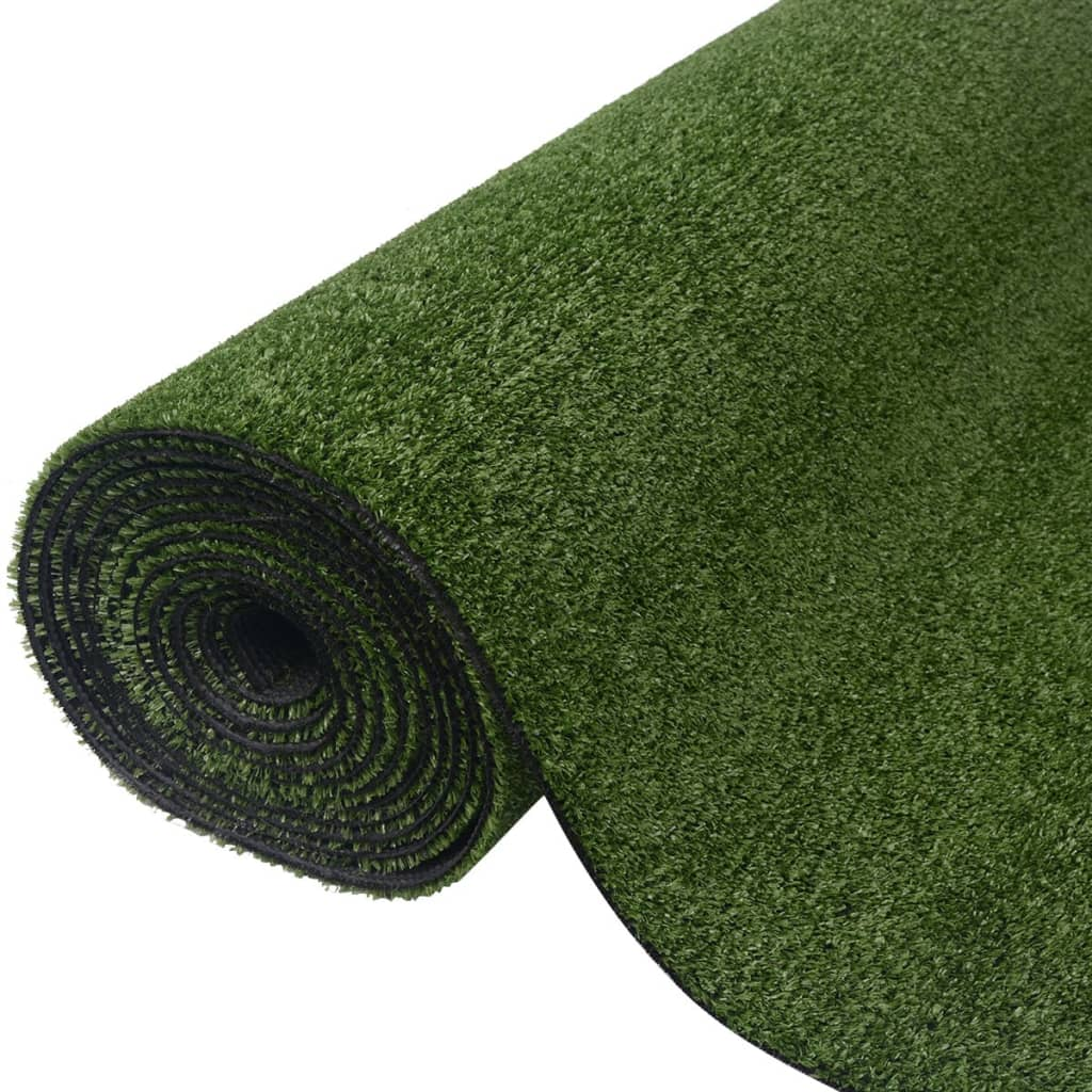 Boho Aesthetic vidaXL Artificial Grass 4.9'x65.6'/0.3"-0.4" Green | Biophilic Design Airbnb Decor Furniture 