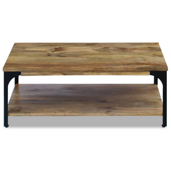 Boho Aesthetic The Orchard | Modern Farmhouse Coffee Table Mango Wood | Biophilic Design Airbnb Decor Furniture 
