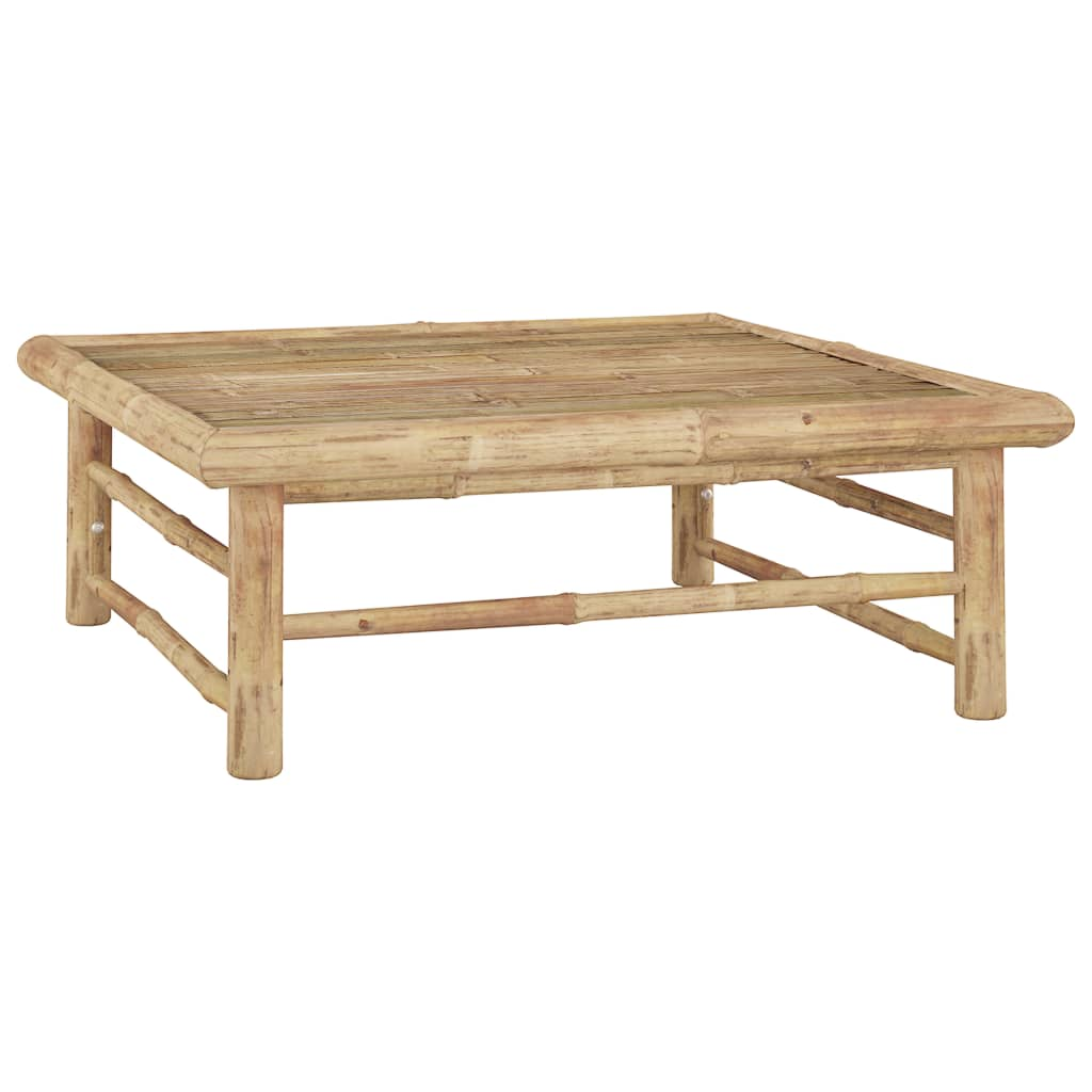 Boho Aesthetic Eco Friendly Bamboo Table | Biophilic Design Airbnb Decor Furniture 