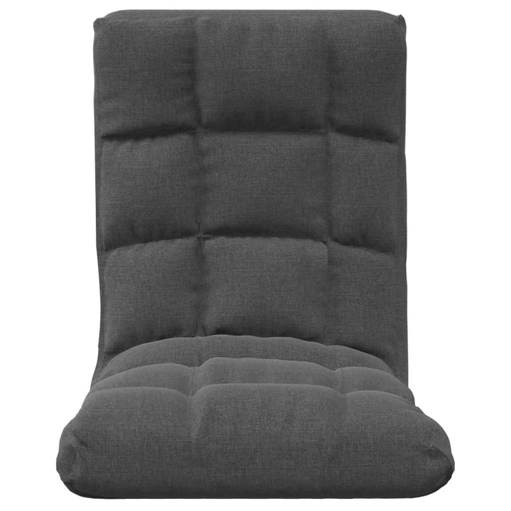 Boho Aesthetic Modern Lounge Folding Floor Chair Blue Fabric | Biophilic Design Airbnb Decor Furniture 