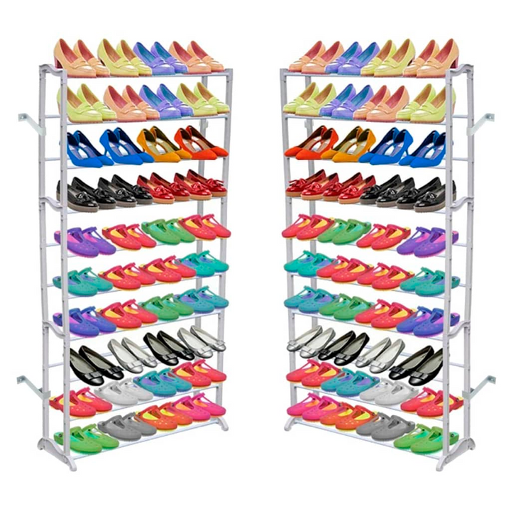 Boho Aesthetic Multi-layer assembly dustproof shoe cabinet household dormitory economical special storage rack 2 Shoe Rack | Biophilic Design Airbnb Decor Furniture 