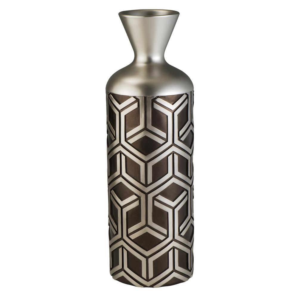 Boho Aesthetic Savannah Chestnut Decorative Vase | Biophilic Design Airbnb Decor Furniture 