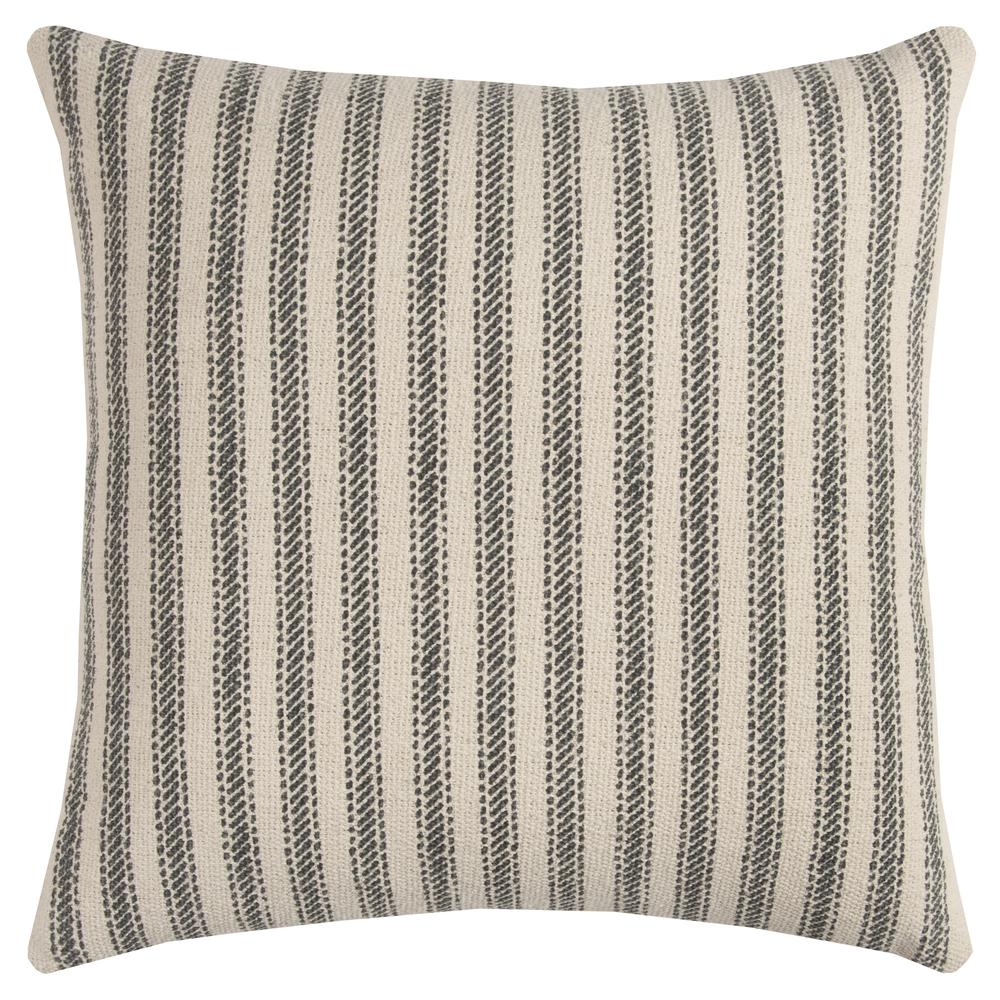 Boho Aesthetic 20" x 20" Poly Beige Filled Throw Pillow | Biophilic Design Airbnb Decor Furniture 