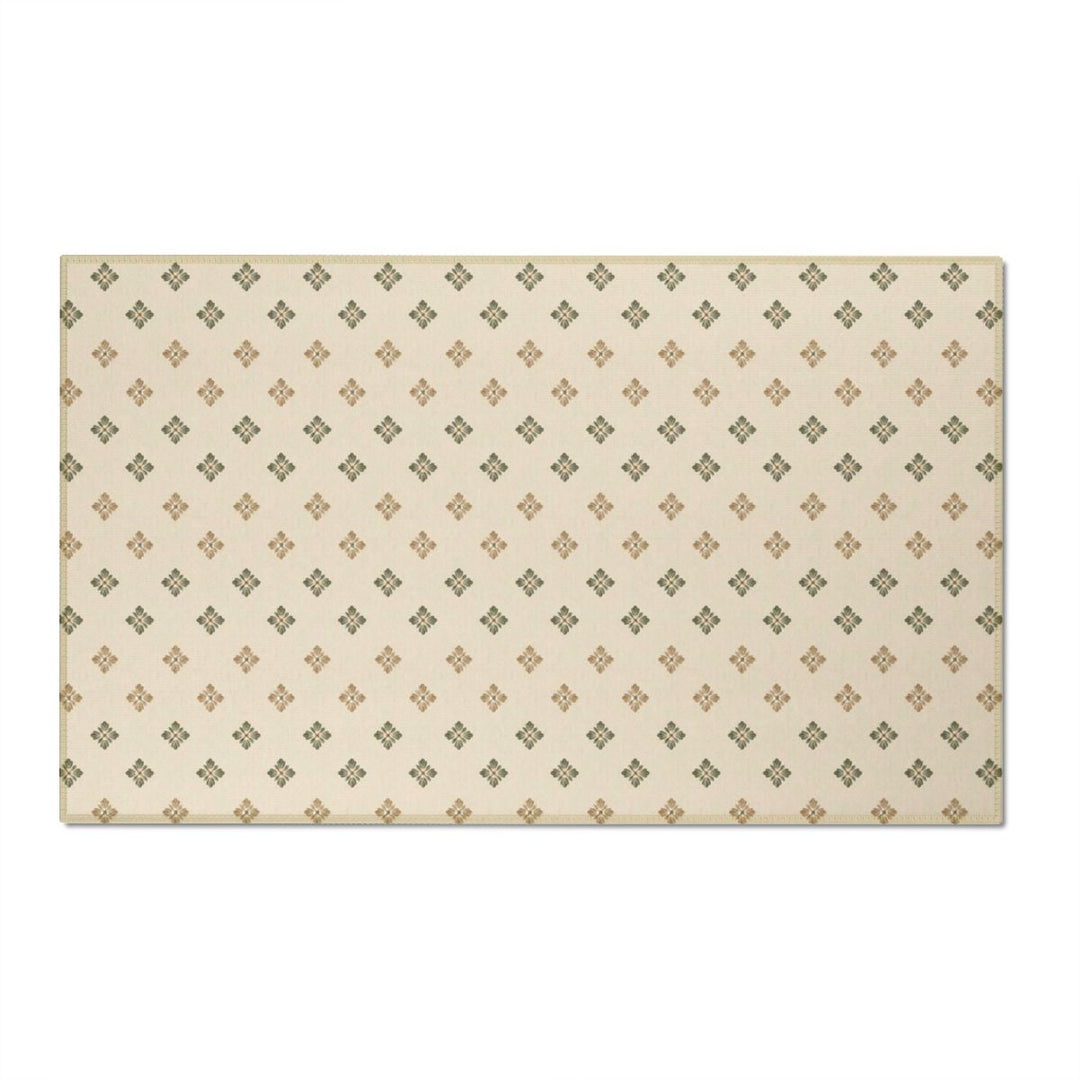 Artisan Blooms Large Clover Signature Washable Rug