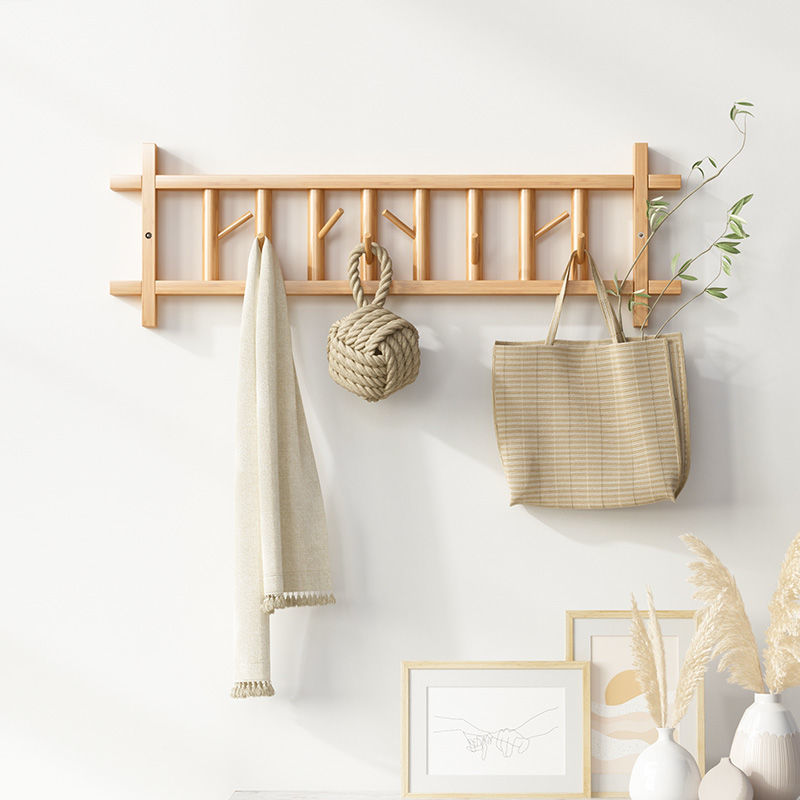 Small Farmhouse Style Home Clothes Rack - Mediterranean Italian Contemporary Home Decor Furniture