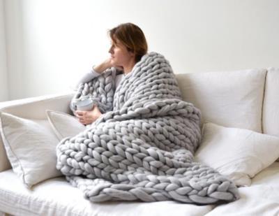 Willow Creek - Large Knit Soft Large Farmhouse Blanket