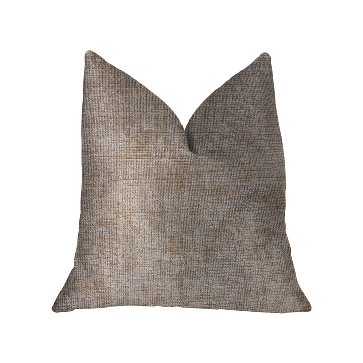 Boho Aesthetic Monroe Bisque Beige Luxury Throw Pillow | Biophilic Design Airbnb Decor Furniture 