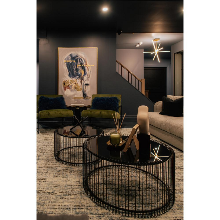 Boho Aesthetic Le Harmonie | Pendant Chandelier Ceiling Light Fixture   AGB | Biophilic Design Airbnb Decor Furniture 
