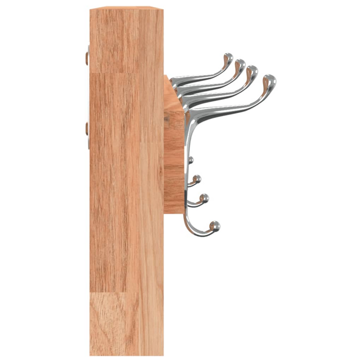 Boho Aesthetic vidaXL Wall Hanger 16.5"x3.3"x5.5" Solid Wood Walnut | Biophilic Design Airbnb Decor Furniture 