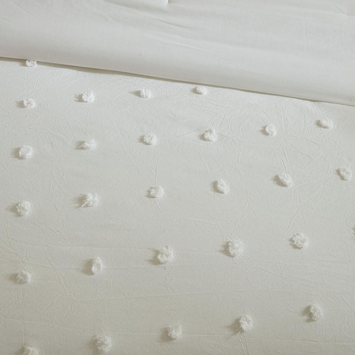 Boho Aesthetic Montreuil | 7 Piece Cotton Jacquard Duvet Set | Biophilic Design Airbnb Decor Furniture 