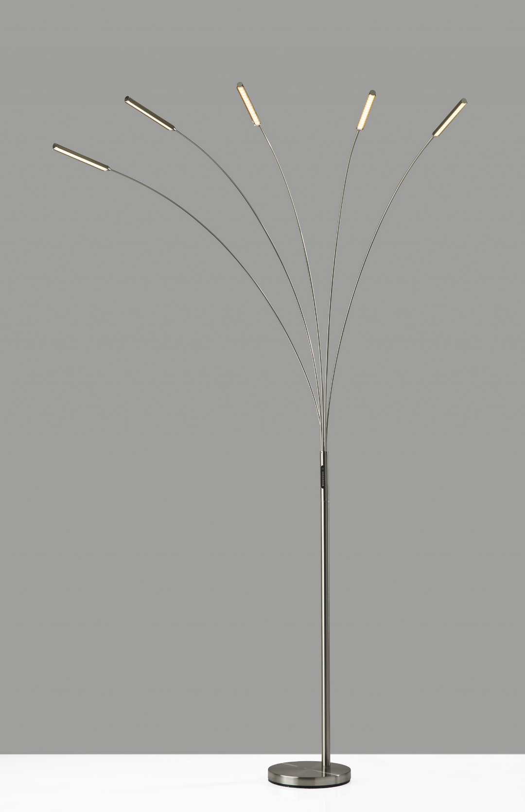 Boho Aesthetic "93"" Steel Five Light Led Tree Floor Lamp" | Biophilic Design Airbnb Decor Furniture 
