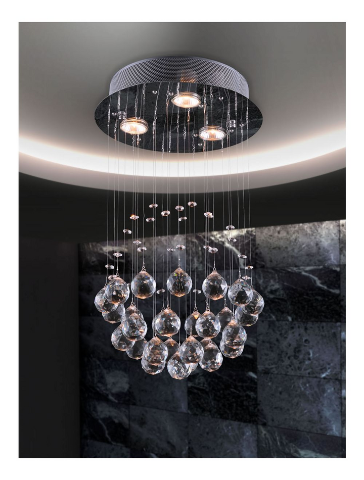 Boho Aesthetic "Rain Drops Ceiling Lamp" | Biophilic Design Airbnb Decor Furniture 
