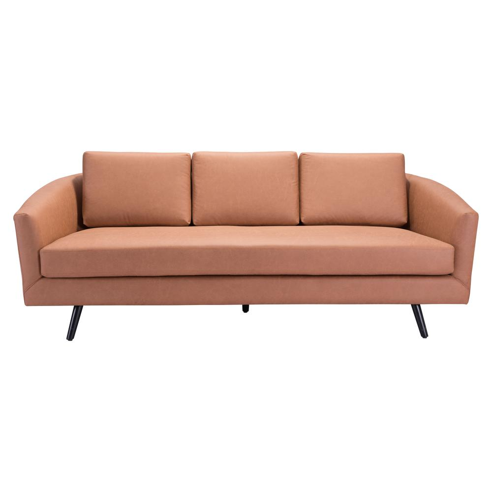 Boho Aesthetic Divinity Sofa Brown | Biophilic Design Airbnb Decor Furniture 