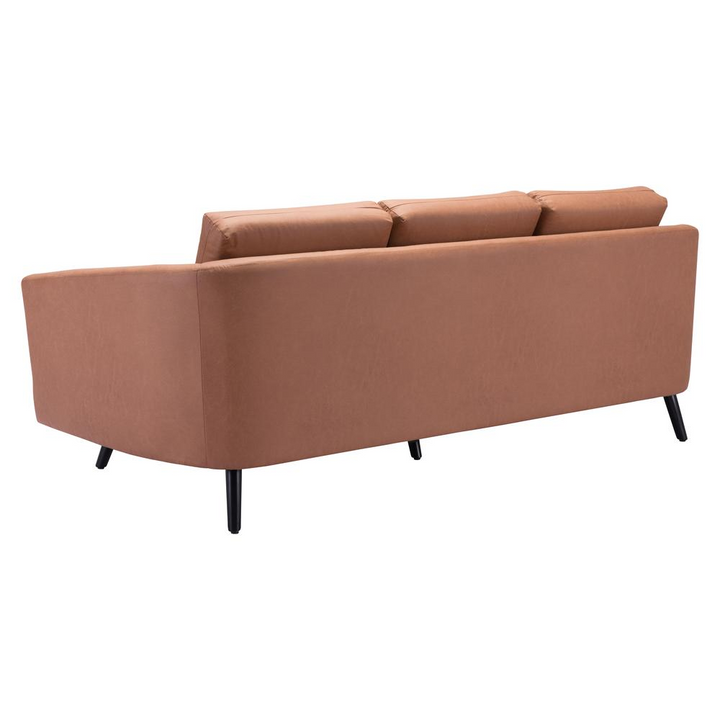 Boho Aesthetic Divinity Sofa Brown | Biophilic Design Airbnb Decor Furniture 