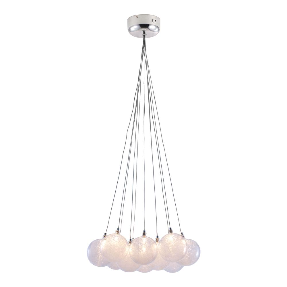 Boho Aesthetic Cosmos Ceiling Lamp Clear | Biophilic Design Airbnb Decor Furniture 